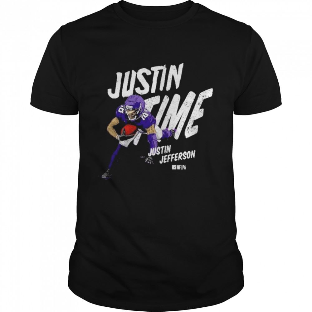 Amazing Justin Jefferson Justin Time Minnesota Vikings Shirt 
