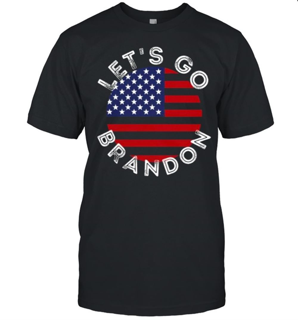 Best Lets Go Brandon Liberal Impeach Star Flag Tee Shirt 