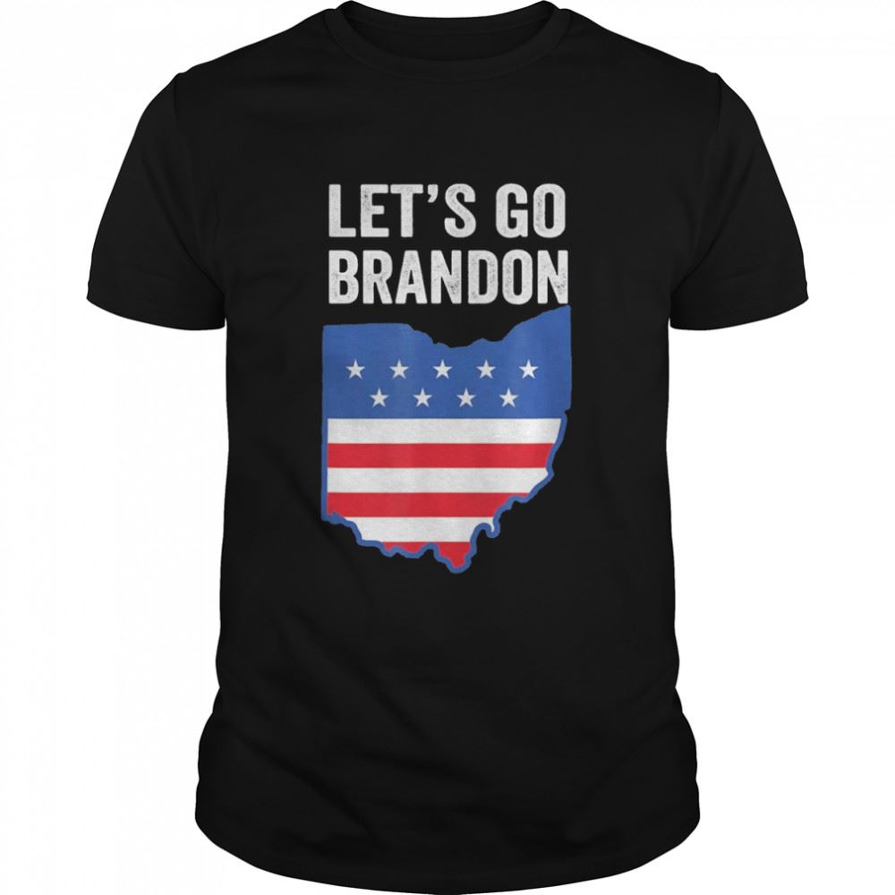 Special Lets Go Brandon Ohio Map Shirt 