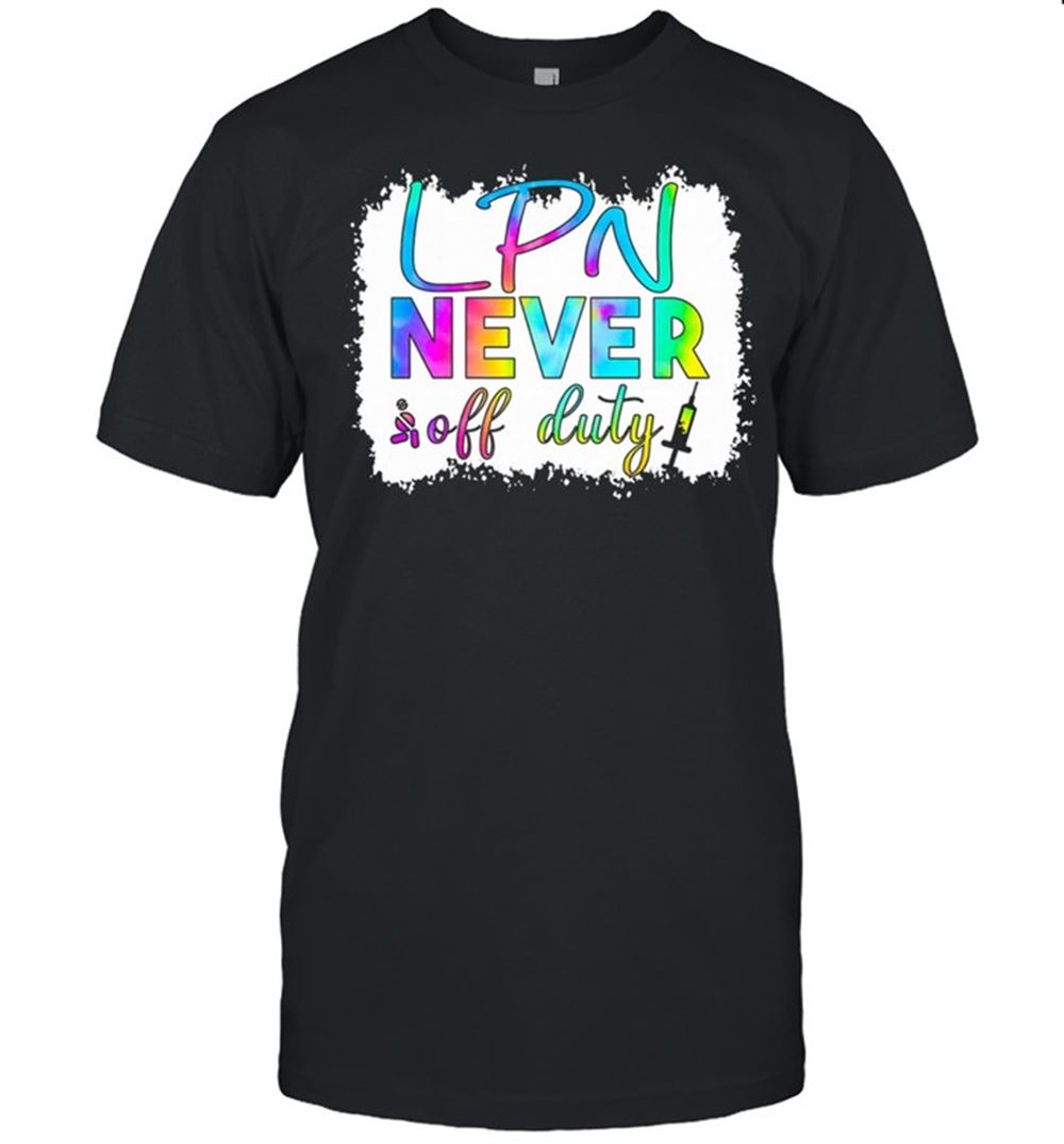 Attractive Lpn Never Off Duty Color Shirt 