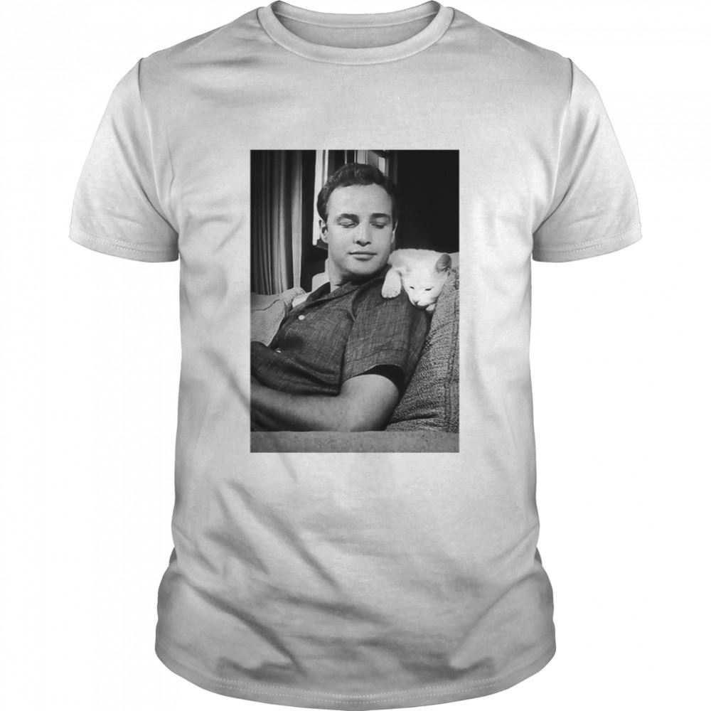Interesting Marlon Brando Men Old Vintage T-shirt 