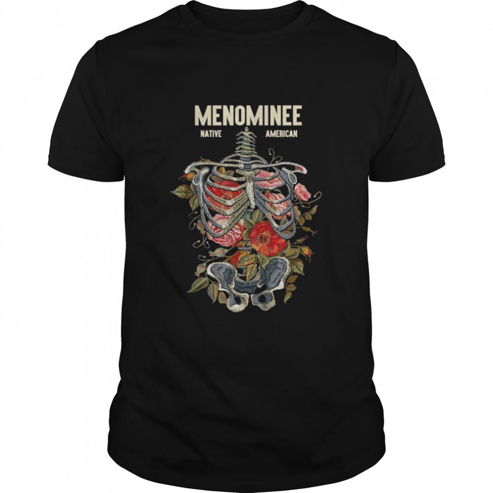 Gifts Menominee American Indian Tribe Indigenous Boho Tribal Shirt 