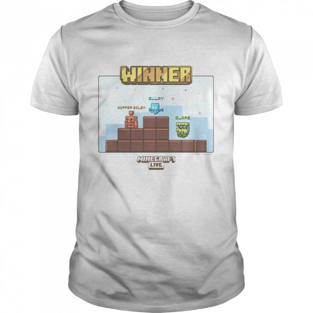 Best Minecraft Live Allay Winner Shirt 