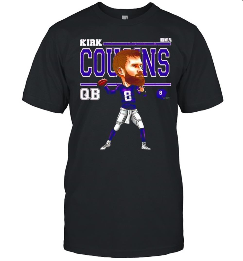 Awesome Minnesota Vikings Kirk Cousins Cartoon Shirt 
