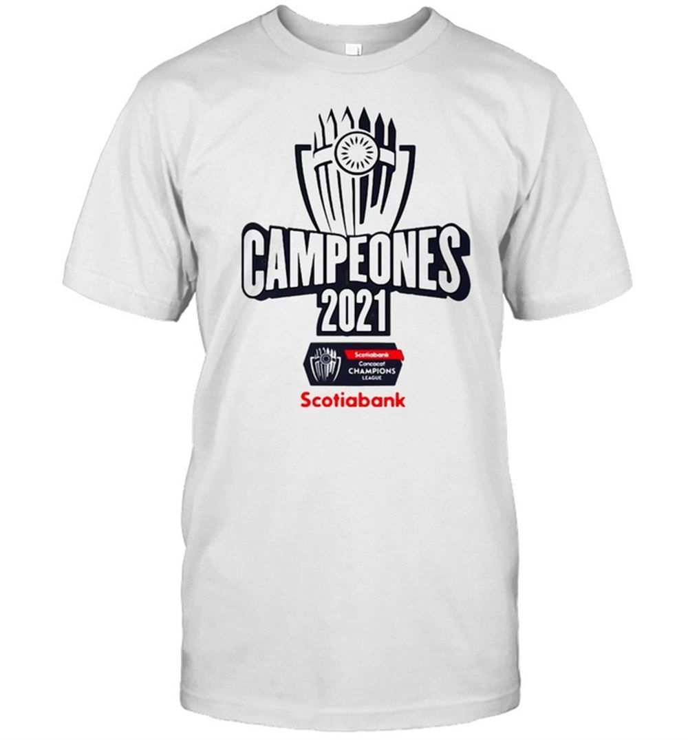 Attractive Monterrey Football Club Champs T-shirt 