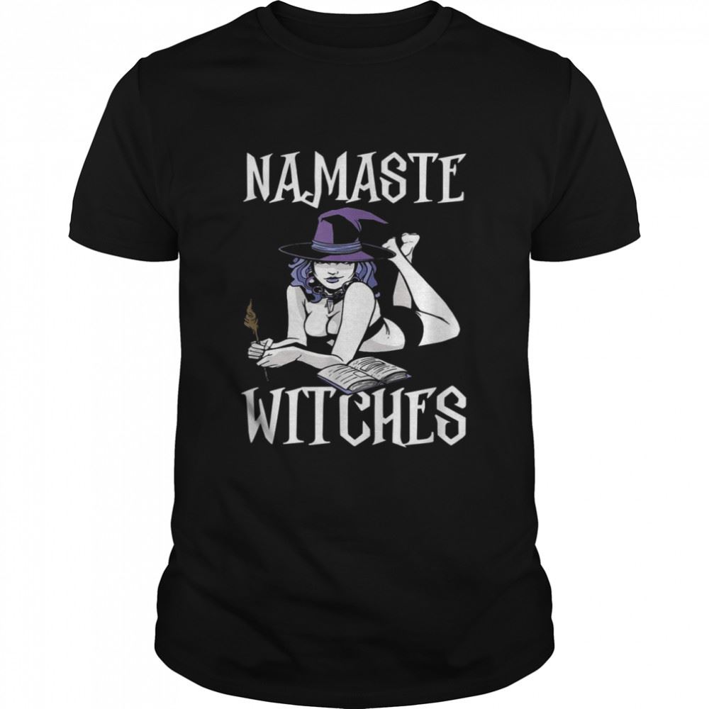 Interesting Namaste Witches Witch Monster Scary Halloween Shirt 