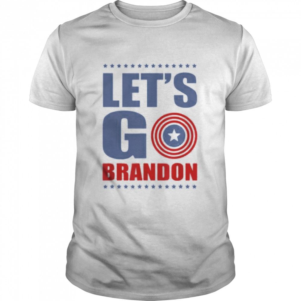 Best Official Captain America Lets Go Brandon Shirt 