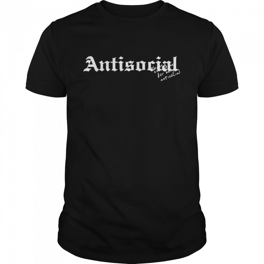 Limited Editon Please Excuse Me For Being Antisocial Merch Roddy Ricch Antisocial Roddy Ricch Shirt 