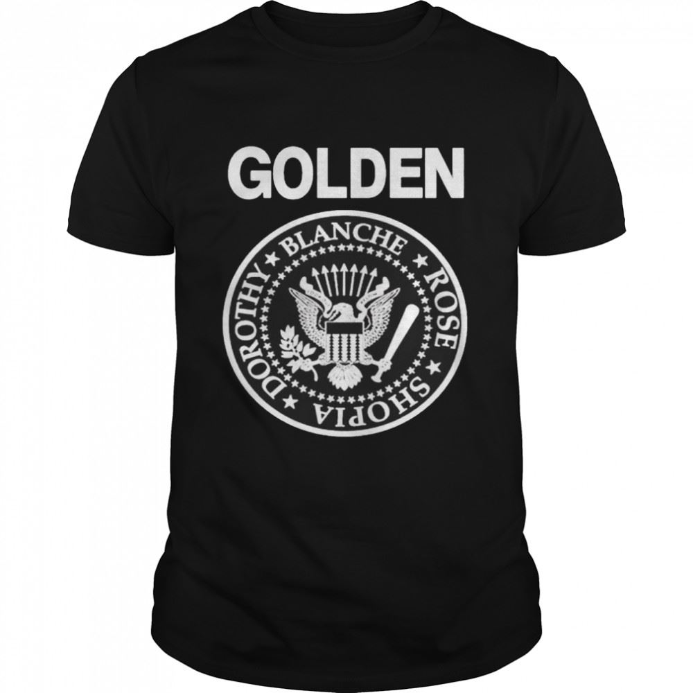 Amazing Ramones Golden Girls Parody Band Shirt 