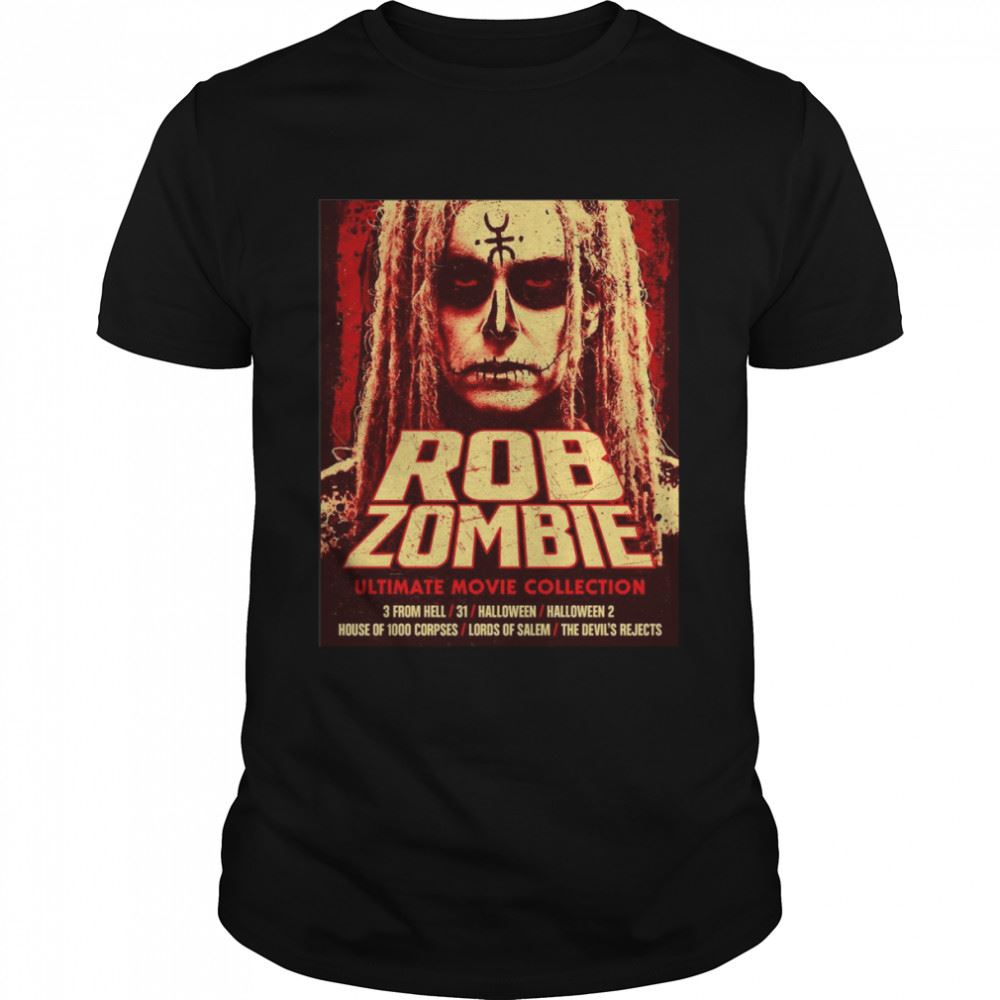 Promotions Rob Zombie Ultimate Movie Collection Halloween Shirt 