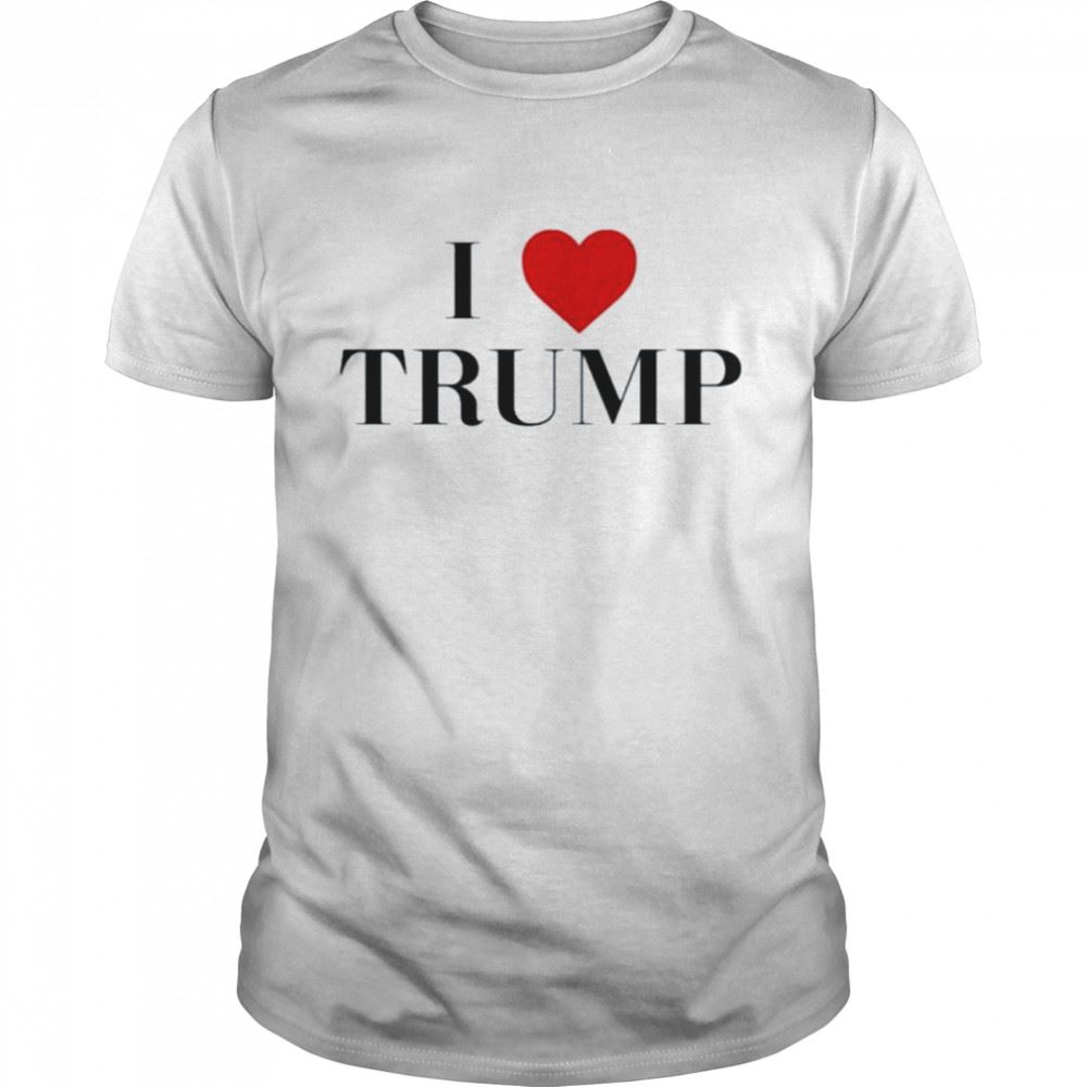 High Quality Scott Macfarlane I Love Trump Shirt 