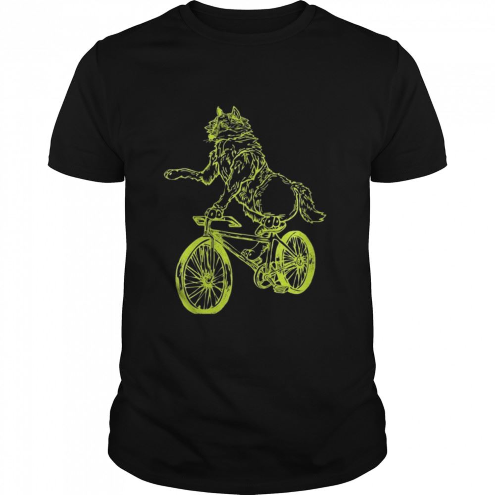 Interesting Seembo Wolf Cycling Bicycle Cyclist Biker Biking Riding Bike Shirt 