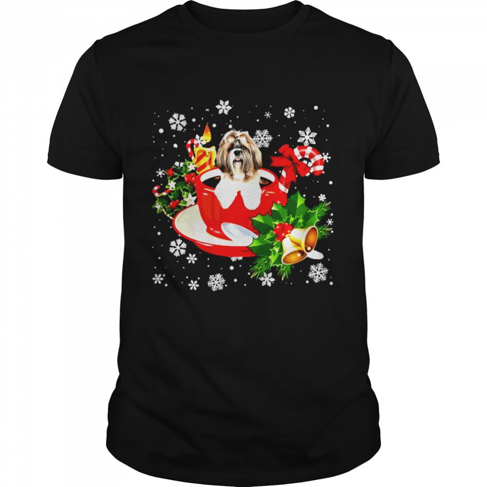 Great Shih Tzu Christmas Dog Shirt 