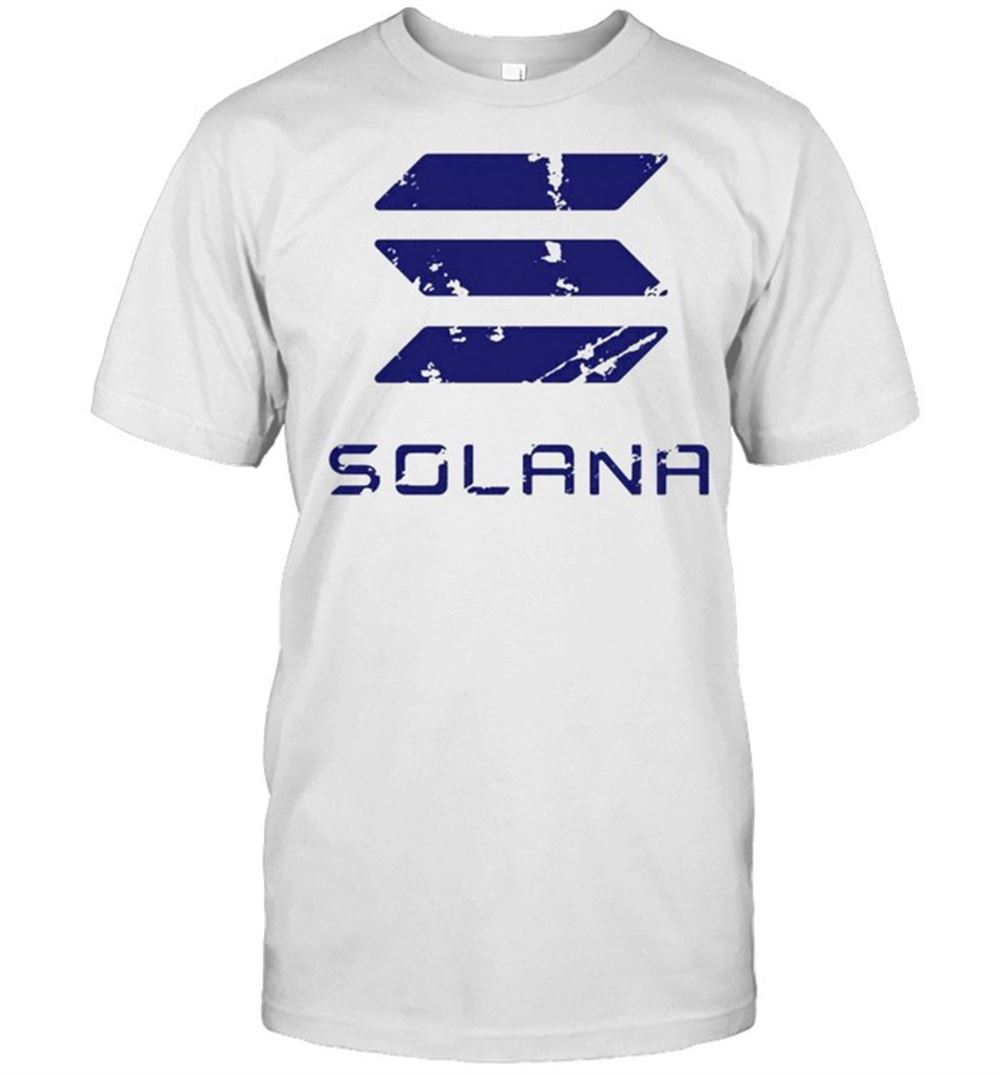 Great Solana Sol Cryptocurrency Shirt 