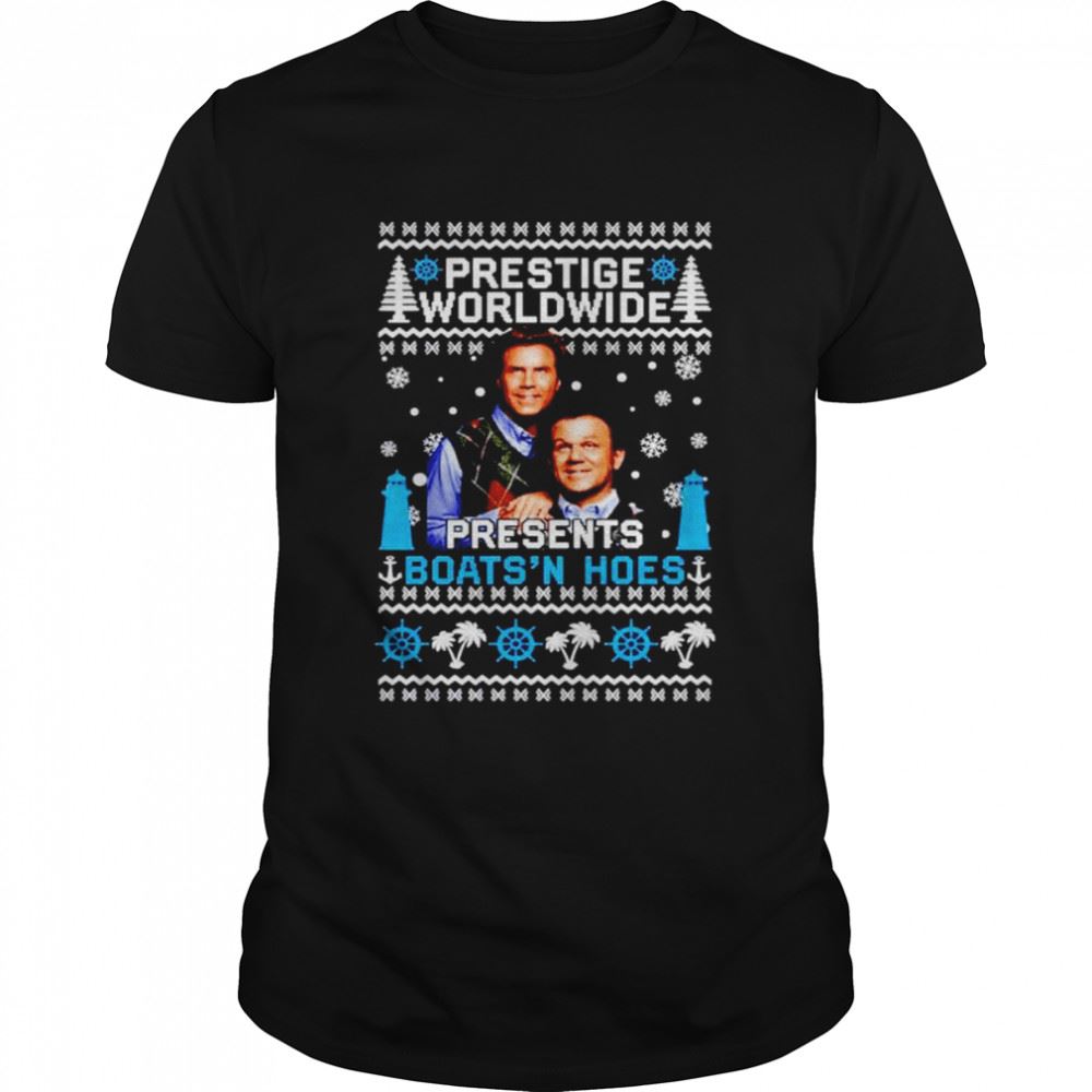 Gifts Step Brothers Prestige World Wide Christmas Shirt 