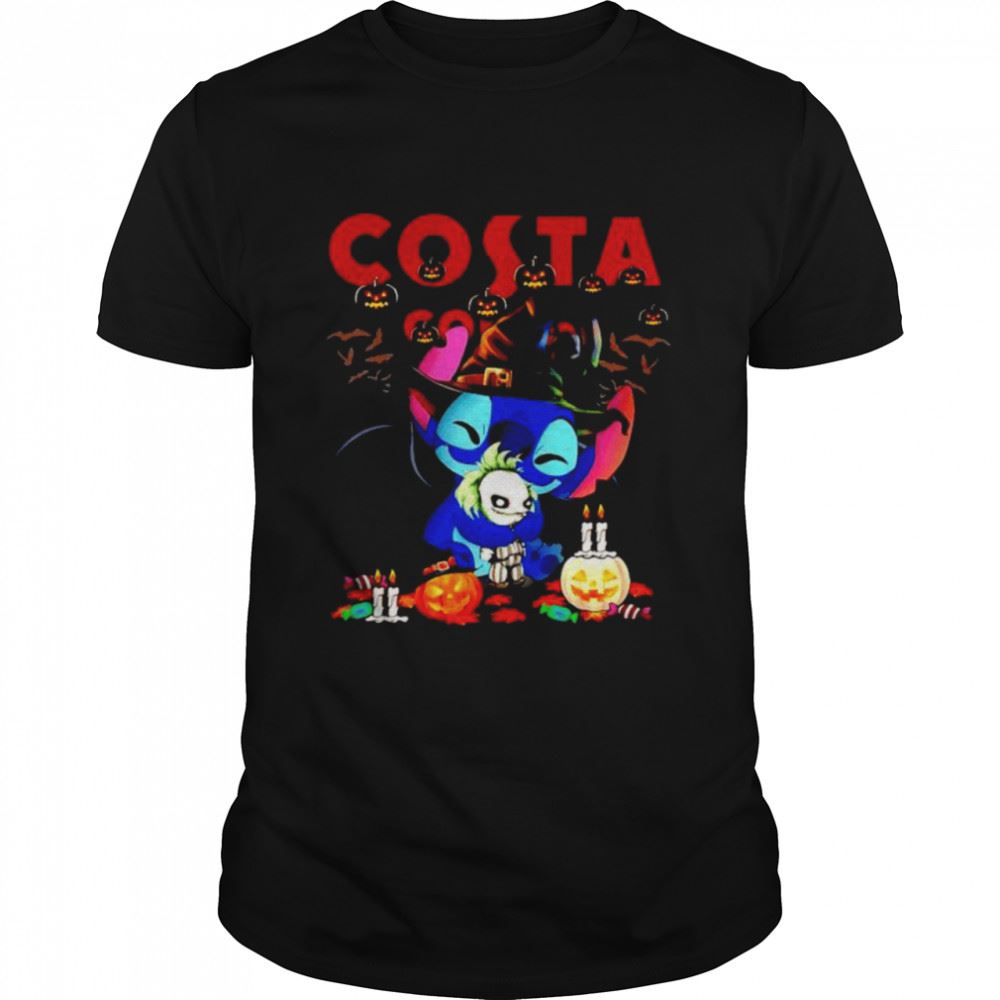 Gifts Stitch Costa Happy Halloween Shirt 