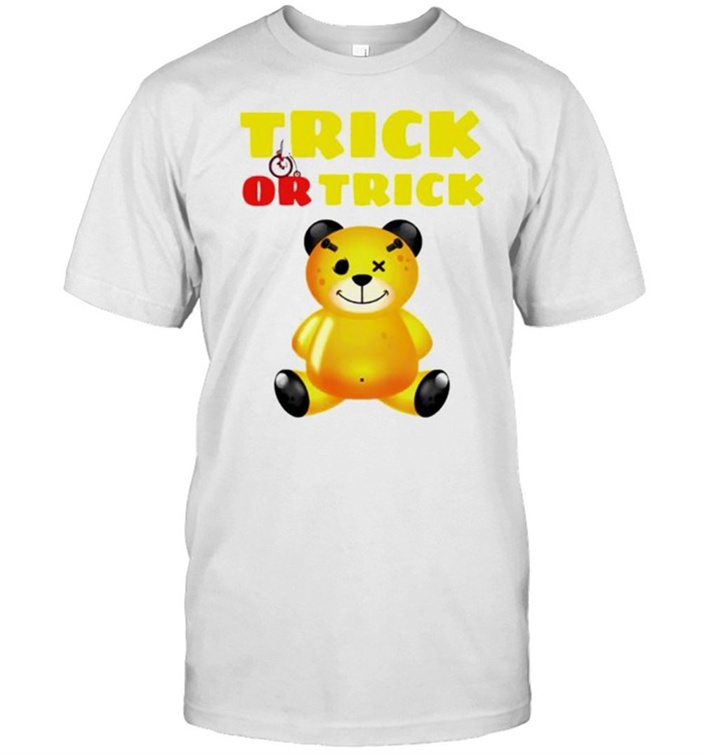 Happy Teddy Trick Or Trick Halloween Shirt 