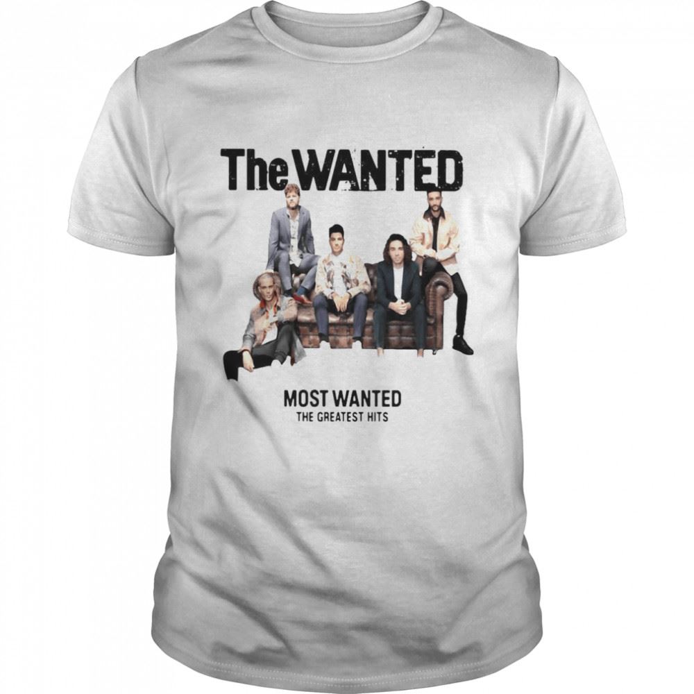 High Quality The Wanted Most Wanted The Greatest Hits T-shirt 