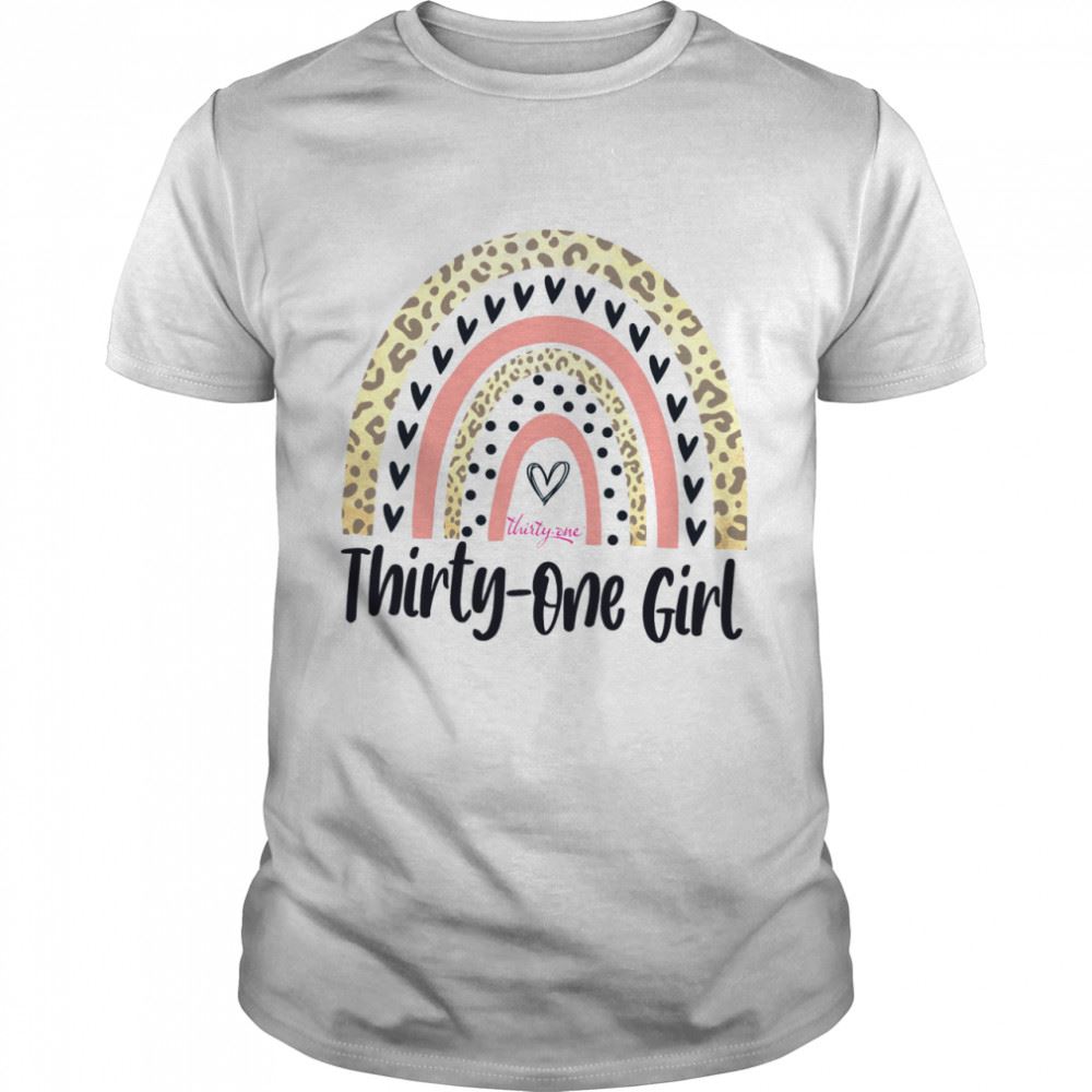 Gifts Thirty One Girl Rainbow Shirt 