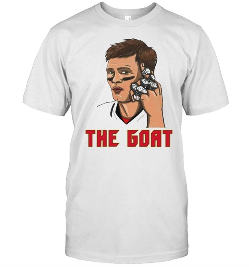 Awesome Tom Brady The Goat Tampa Bay Shirt 