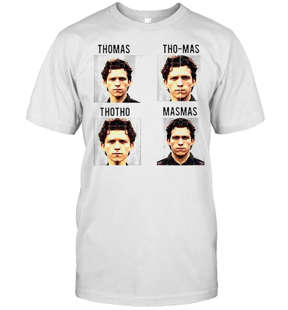 Attractive Tom Holland Thomas Tho-mas Thotho Masmas Shirt 