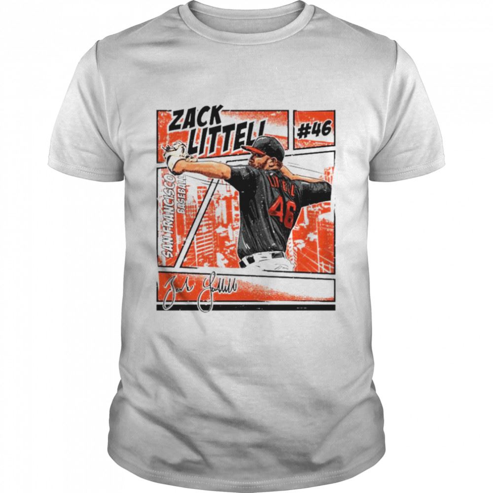 Gifts Zack Littell San Francisco Giants Signature Shirt 