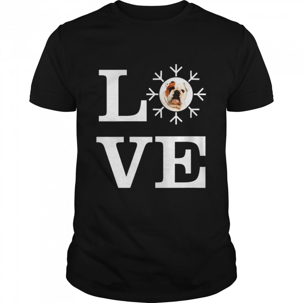 Special Love Snowflake Dog French Bulldog 2 Shirt 