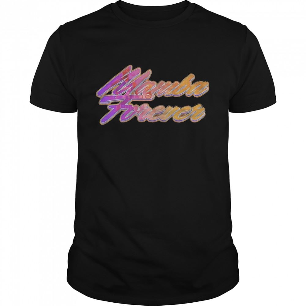 Awesome Mamba Forever Colorful Shirt 