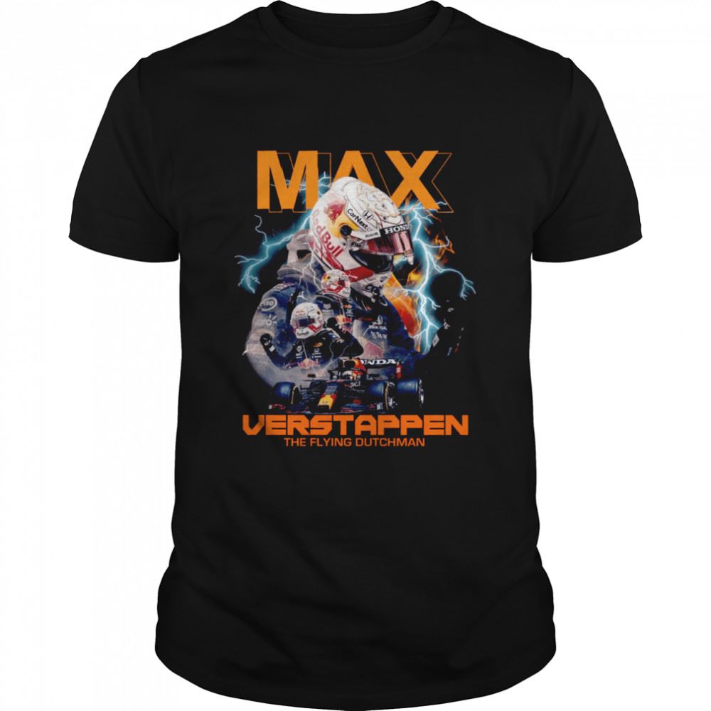 Special Max Verstappen The Flying Dutchman Shirt 