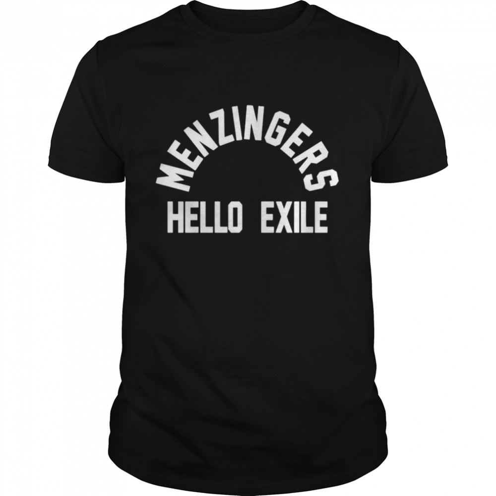 Interesting Menzingers Hello Exile Shirt 