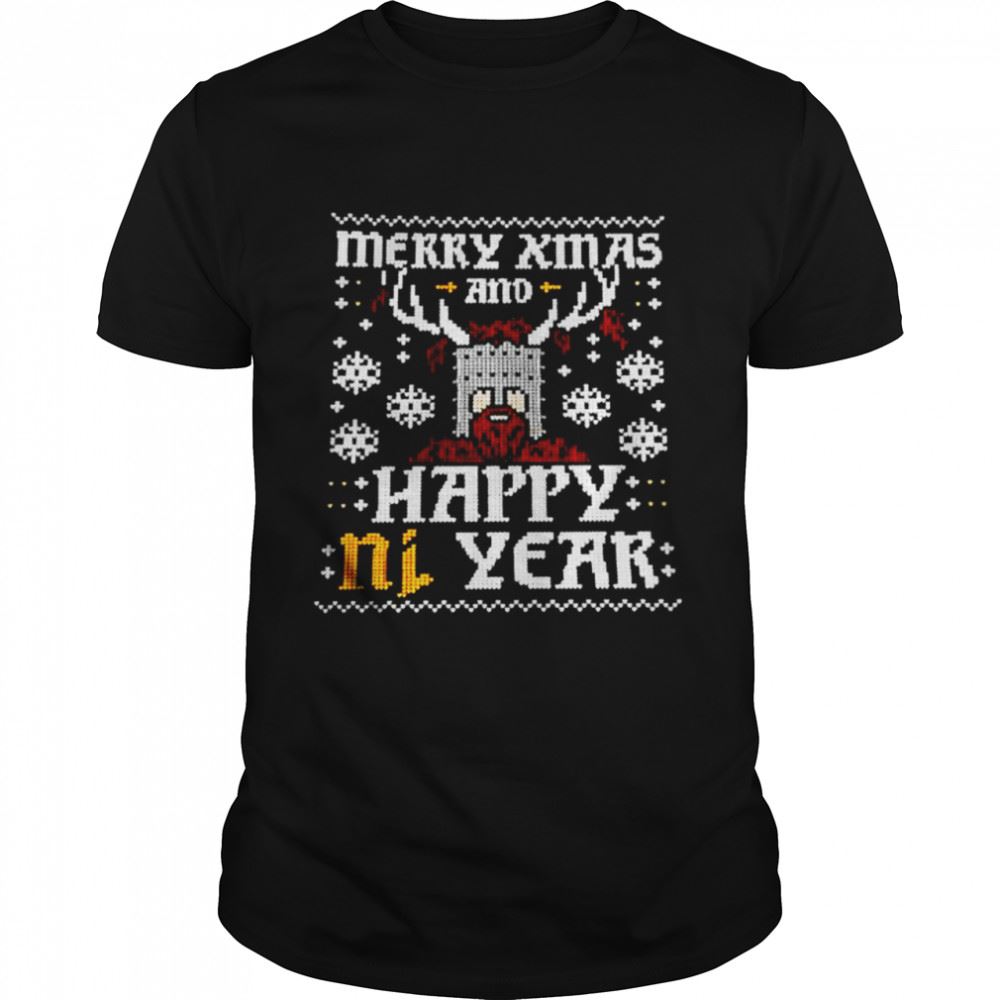 Attractive Merry Smax Happy Ni Year Shirt 