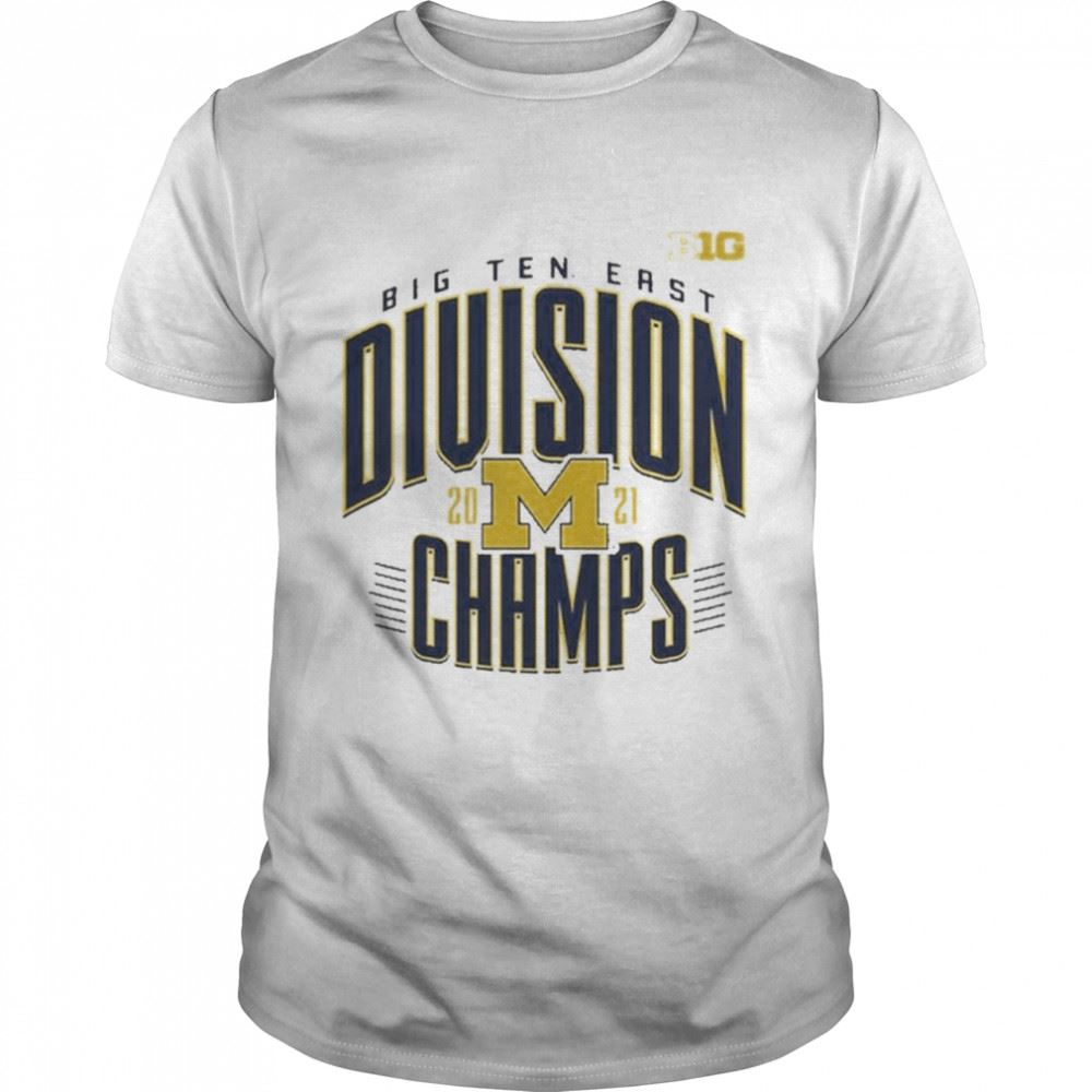 Best Michigan 2021 Big Ten East Football Division Shirt 