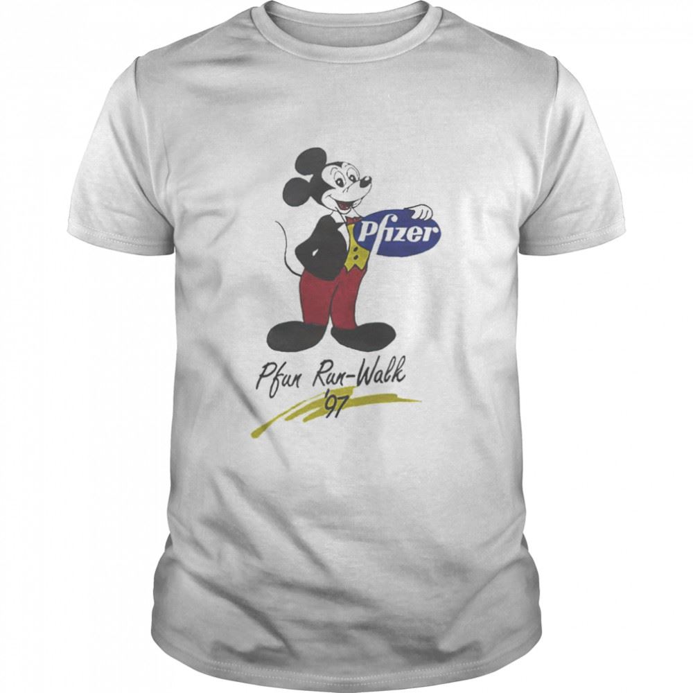Great Mickey Mouse Pfizer T-shirt 