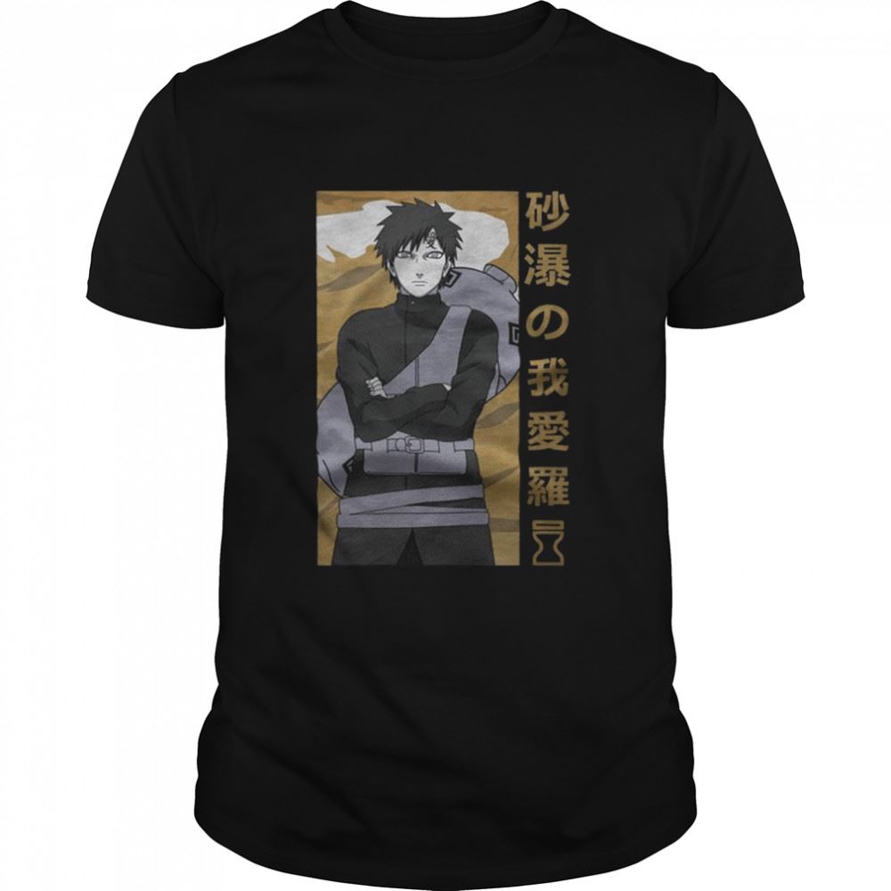 Amazing Naruto Shippuden Kazekage Gaara T-shirt 