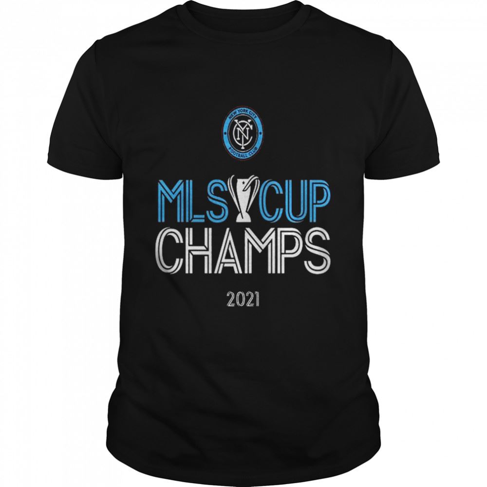 Interesting New York City Fc 2021 Mls Cup Champions T-shirt 