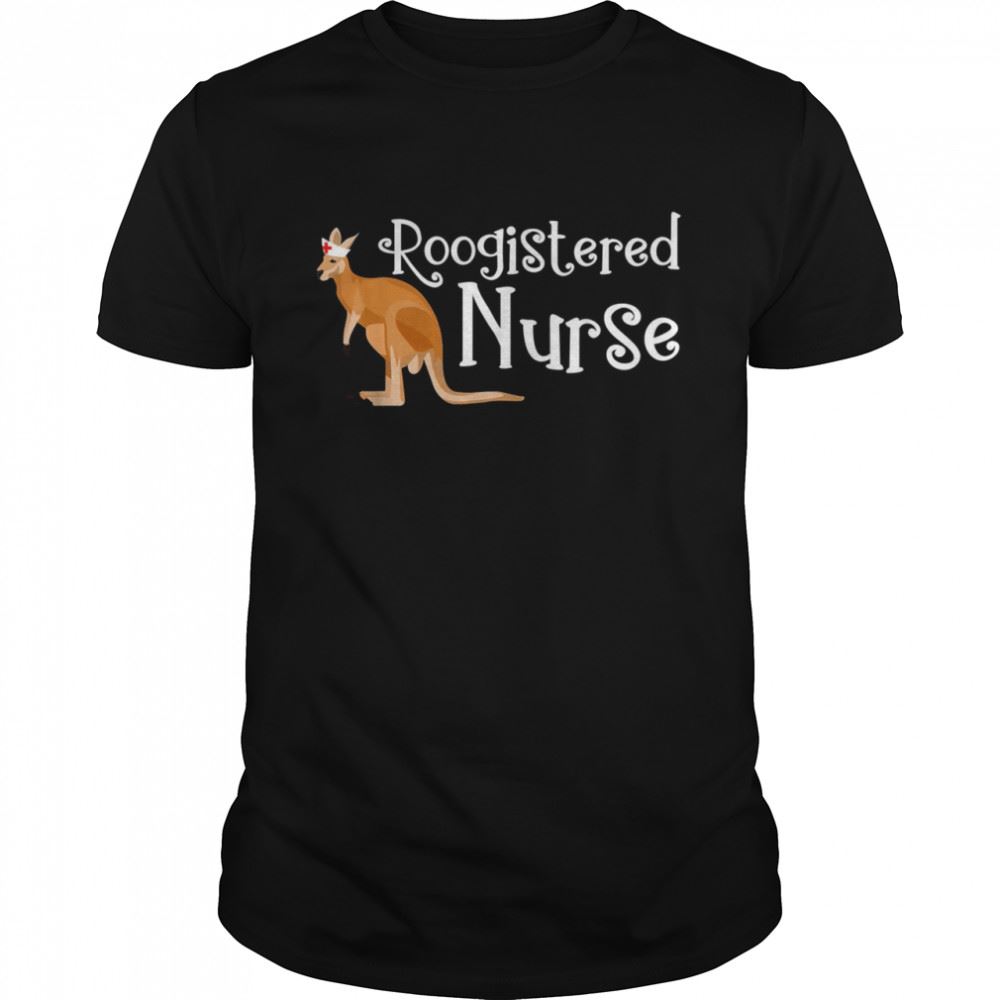 Limited Editon Nursing Kangaroo Registered Nurse Rn Australia Novelty Shirt 
