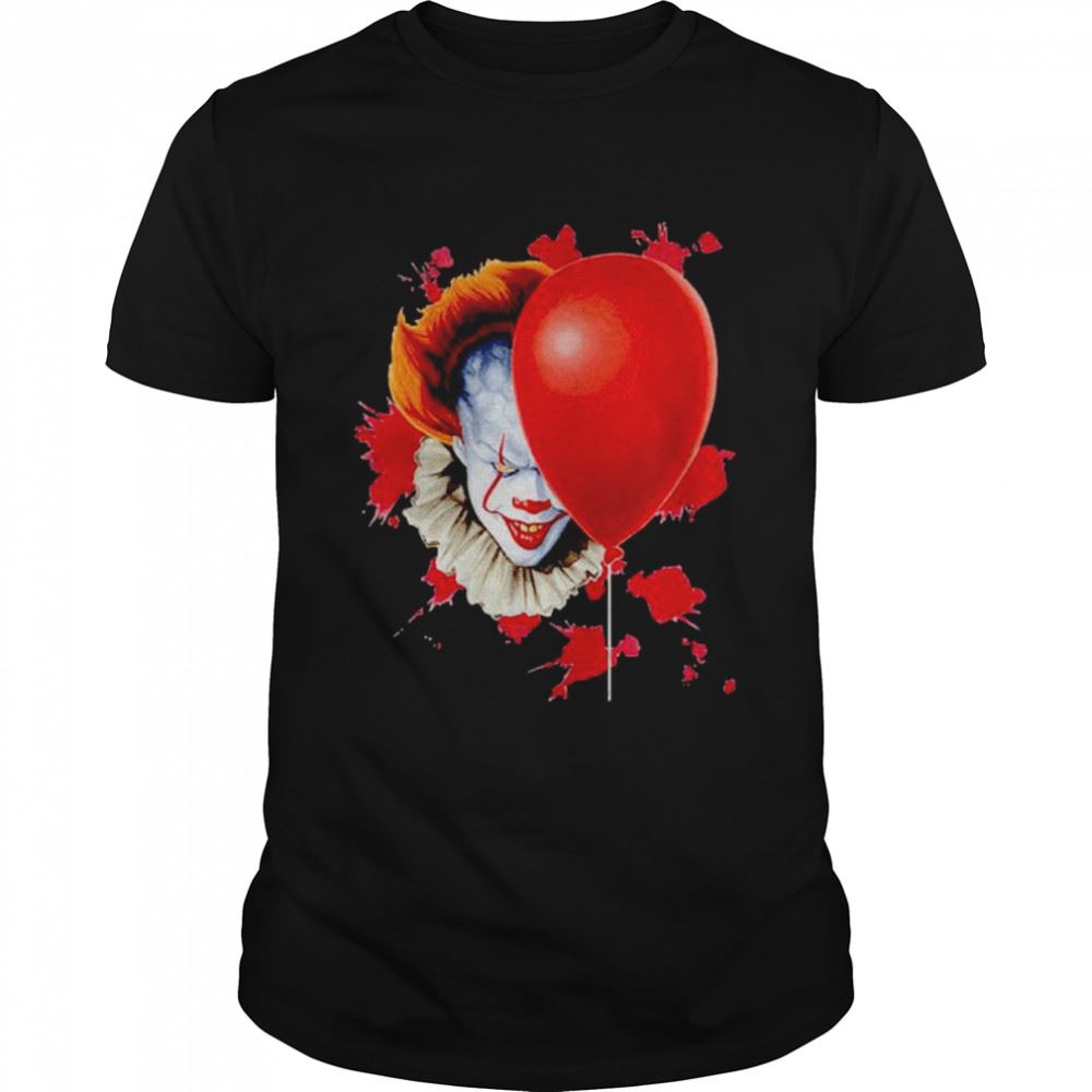 Attractive Pennywise Halloween Balloon It Dancing Clown Horror Character Shirt 