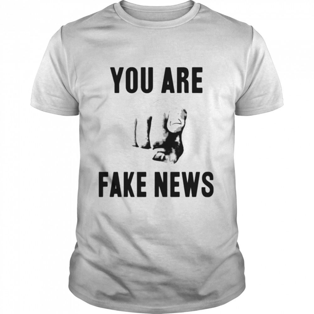 Promotions Peter Doocy You Are Fake News Shirt 