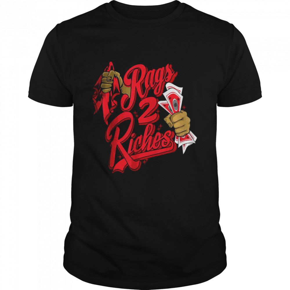 Special Rags 2 Riches Sneaker Matching 9 Chile Red T-shirt 