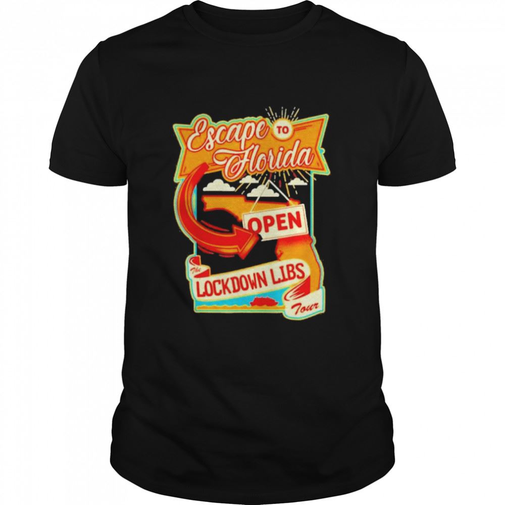 Awesome Ron Desantis Escape To Florida 2022 Shirt 