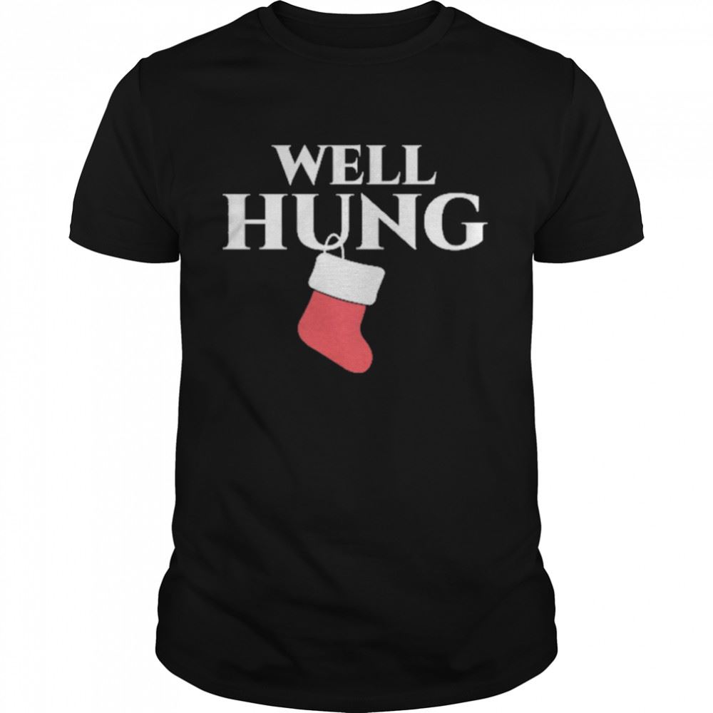Special Sock Well Hung Christmas Shirt 