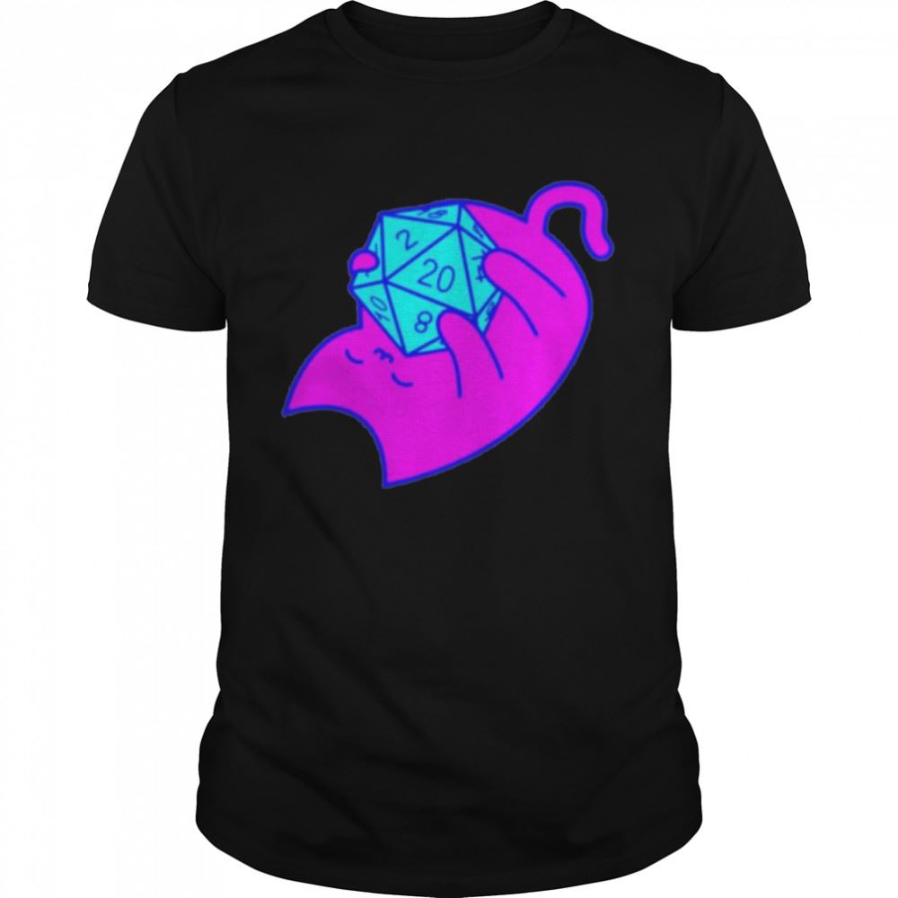 Amazing Sodapoppin Merch D20 Dice Cat Shirt 