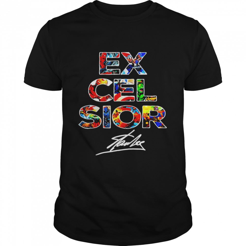 Best Stan Lee Excelsior Signature Shirt 