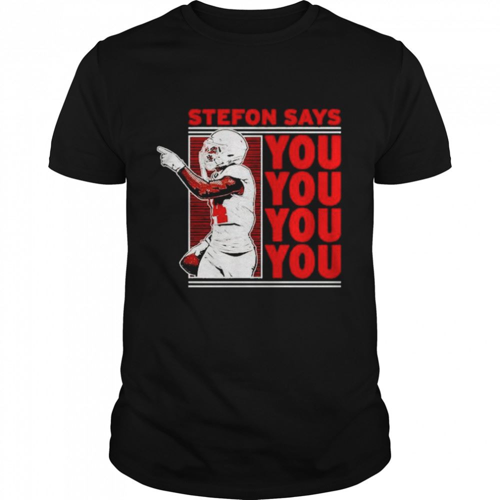 Best Stefon Diggs Say You You You You Shirt 