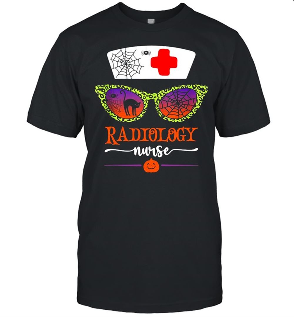 Best Jack O Lantern Leopard Pumpkin Nurse Halloween Sunglasses T-shirt 