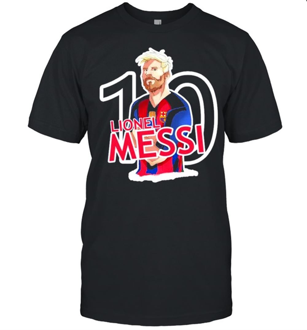 Gifts Lionel Messi Goat Soccer Football Barcelona Argentina Organic Shirt 