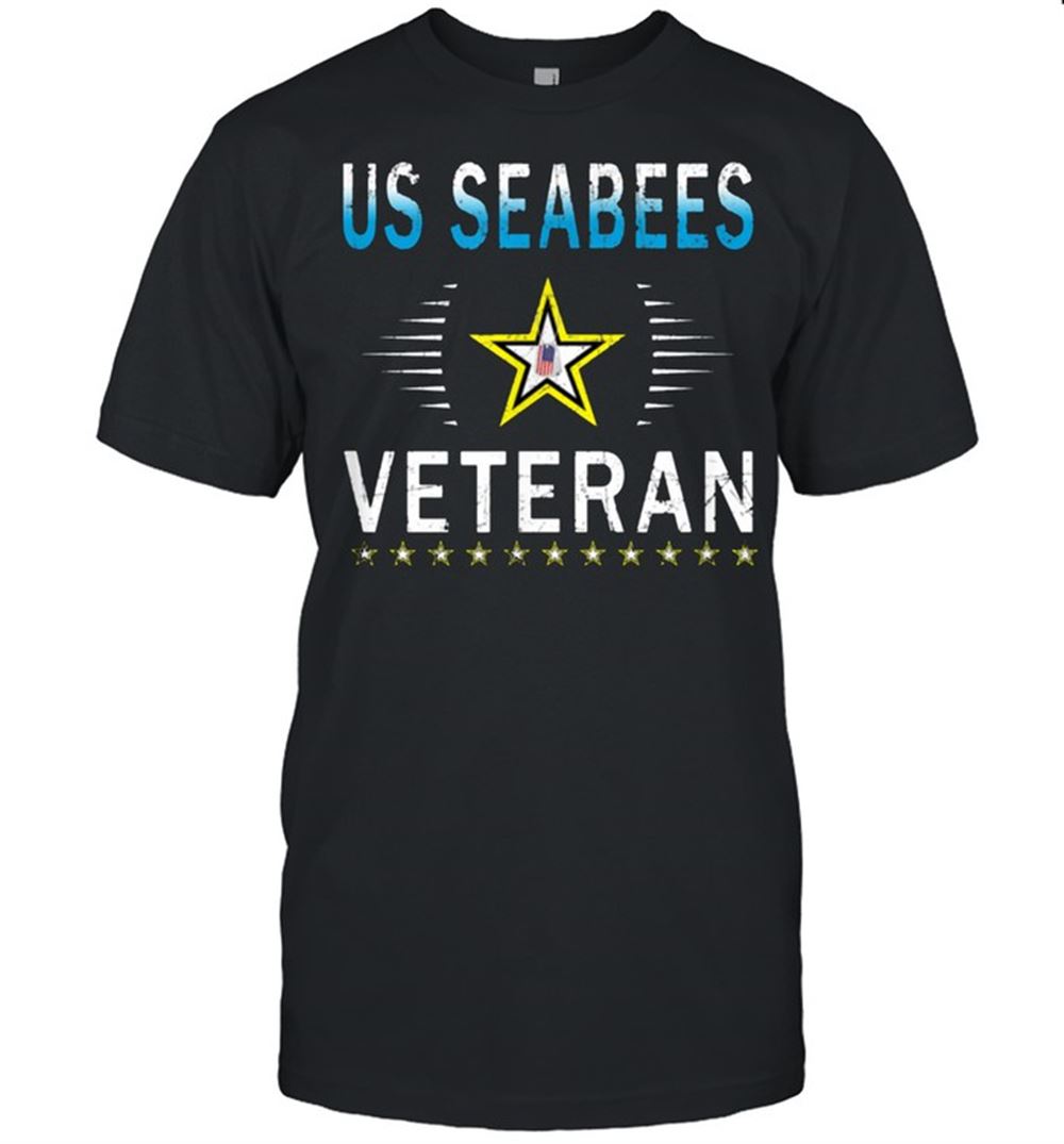 Gifts Mens Us Veterans Day Shirtproud Us Seabees Veteran Armed Forces Shirt 