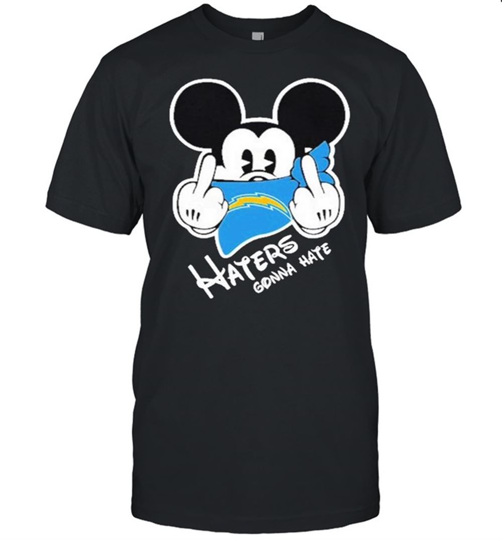 Attractive Mickey Haters Gonna Los Angeles American Football Team Shirt 