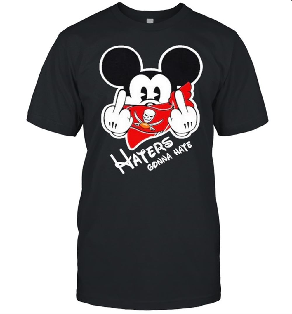 Gifts Mickey Haters Gonna Tampa Bay American Football Team Shirt 