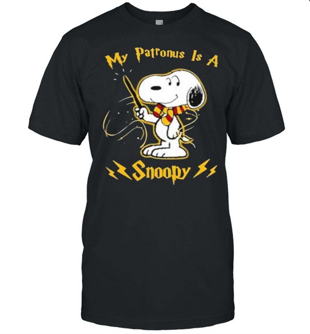 Happy My Partronus Is A Snoopy Shirt 